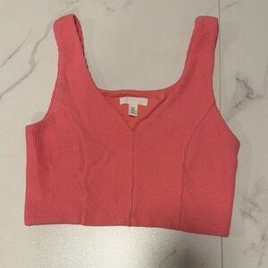 H&M Women's Pink Crop Top
